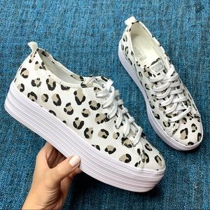 keds leopard platform sneakers